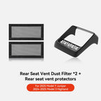 Under Seat Air Vent Cover Mesh for Tesla Model 3 & Y (2021-2026)