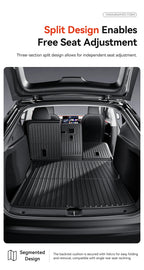 Tesla Model Y Juniper 2026 Carbon Fiber TPE Floor Mats & Trunk Liners