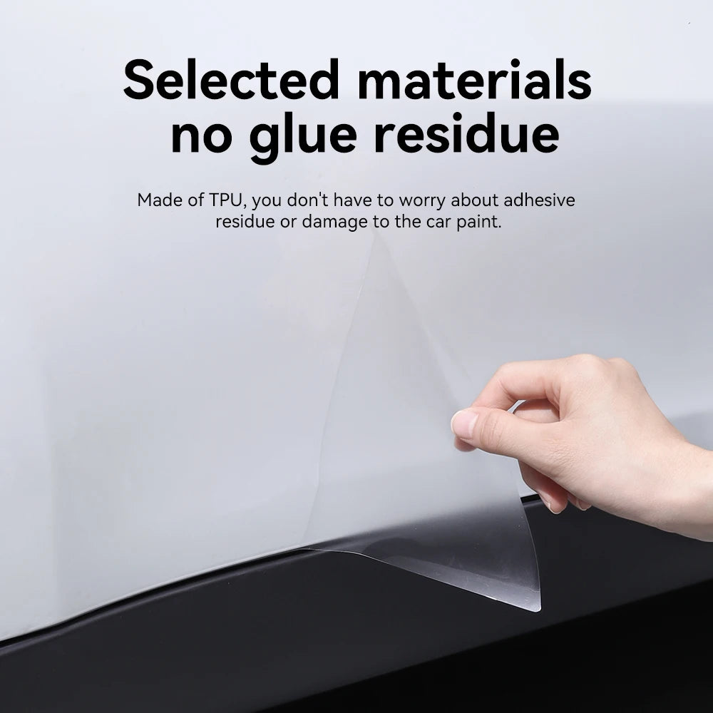 Tesla Model Y Juniper 2026 Door Edge Protection Film TPU Transparent