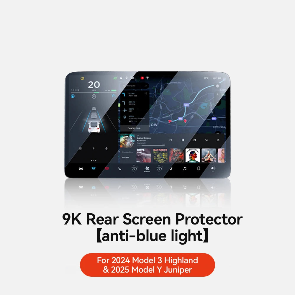 Universal Tesla Screen Protector for Model 3/Y (2024-2026) | All Generations Incl. Highland & Juniper