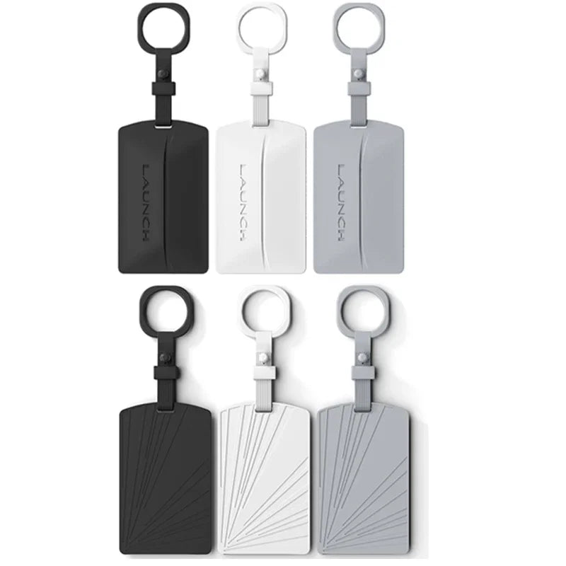 Tesla Model Y Launch/Juniper 2025 Car Key Card Protector Cover White Silicone Key Case Interior Accessory Key Card Holder