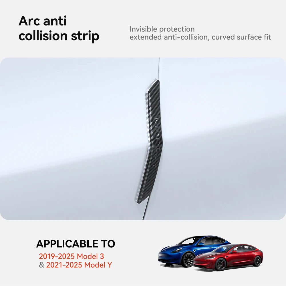 Tesla Model 3 Y Highland Door Edge Guard Anti-Collision Strip 4Pcs