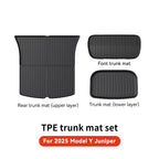 Tesla Model Y Juniper 2026 TPE Floor Mats with Door Sill Protection