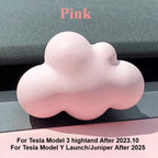 New Tesla Model 3 Highland 2024 2025 Car Aromatherapy Clip Vent Diffuser Cloud Shape Car Vent Freshener Clip Air Conditioner