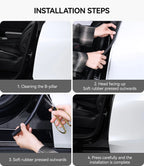 Tesla Model 3 Y Door Seal Kit Soundproof Weatherstrip （2021-2026）