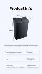 Tesla Model 3 Y Highland Rear Seat Trash Can Magnetic Storage Box Bin