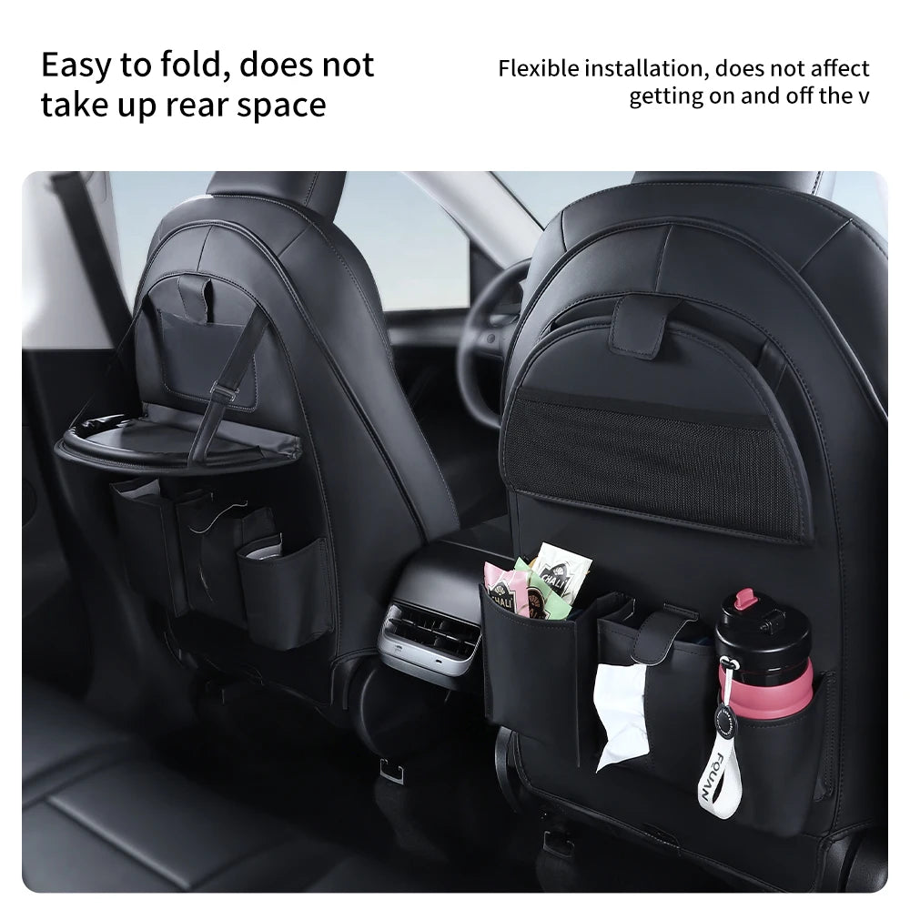 Tesla Model 3 Y Highland Juniper Seat Back Protector & Kick Mat
