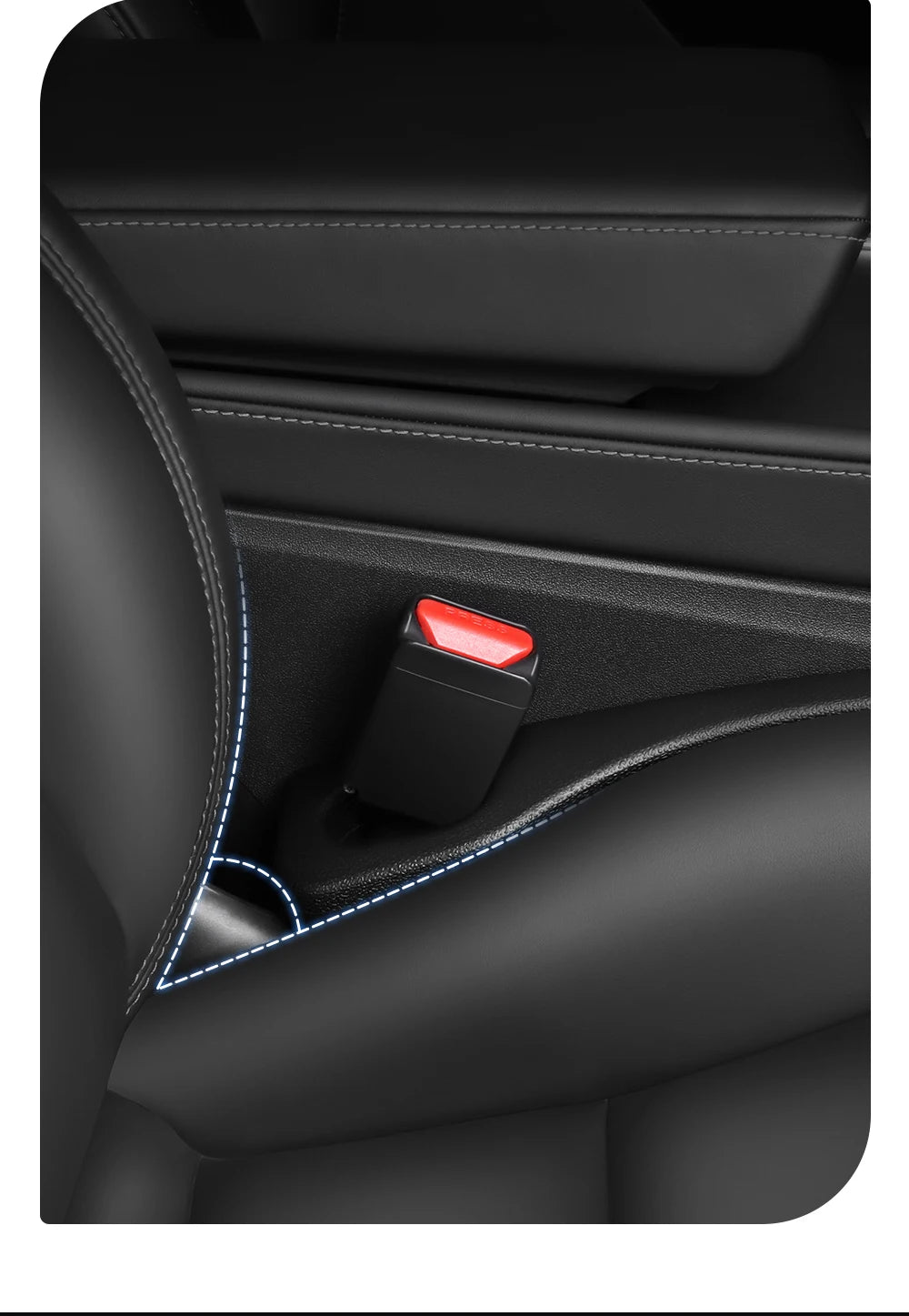 Tesarca Seat Gap Filler for Tesla Model 3 & Y Accessories