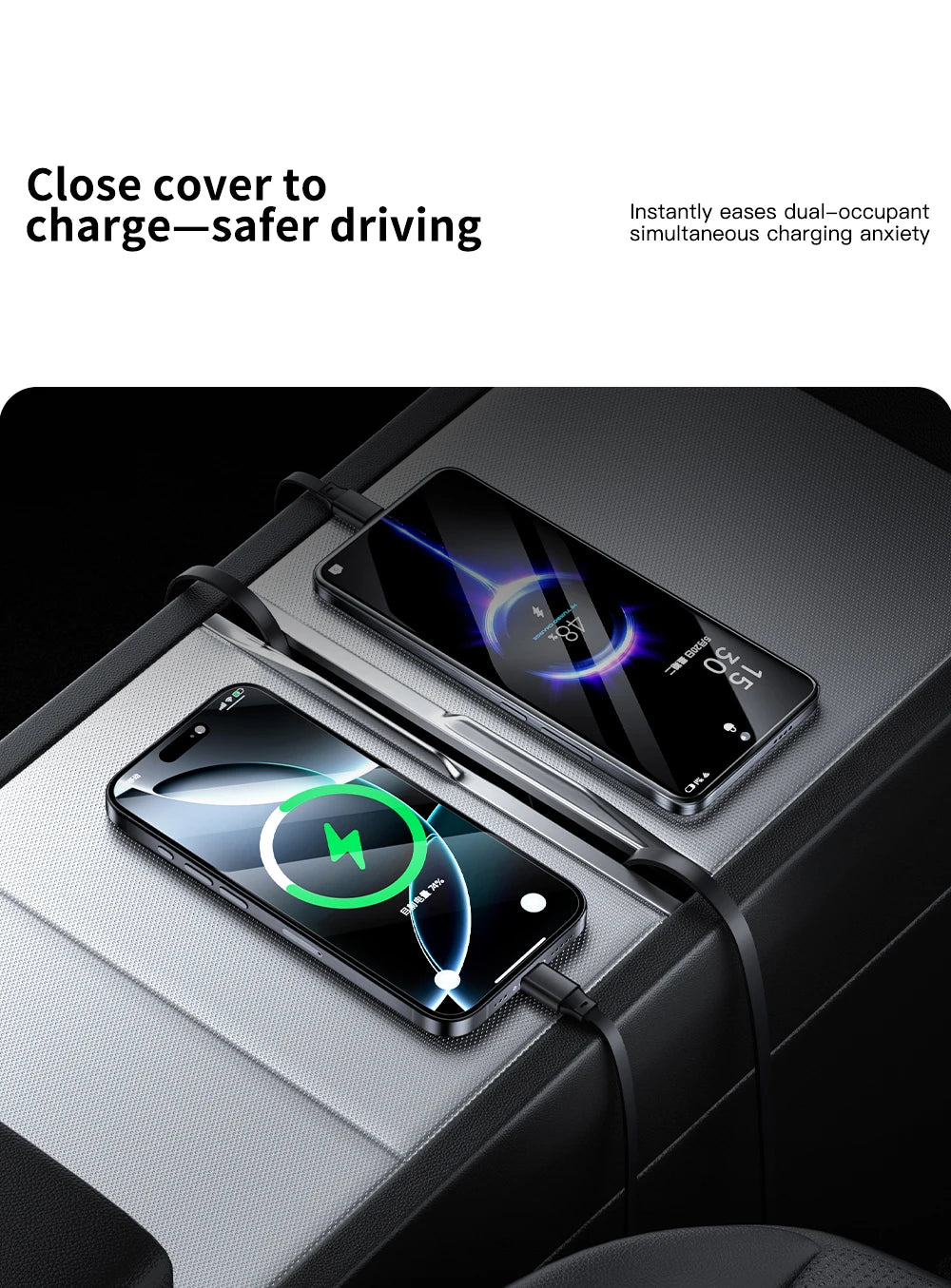 45W Hidden GaN USB Hub for Tesla Model 3 Highland & Model Y Juniper