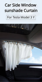 tesla model 3 highland 2024 Anti-uv Window Sunshade Side Window High-density Track Curtains for Camping Privacy Curtain