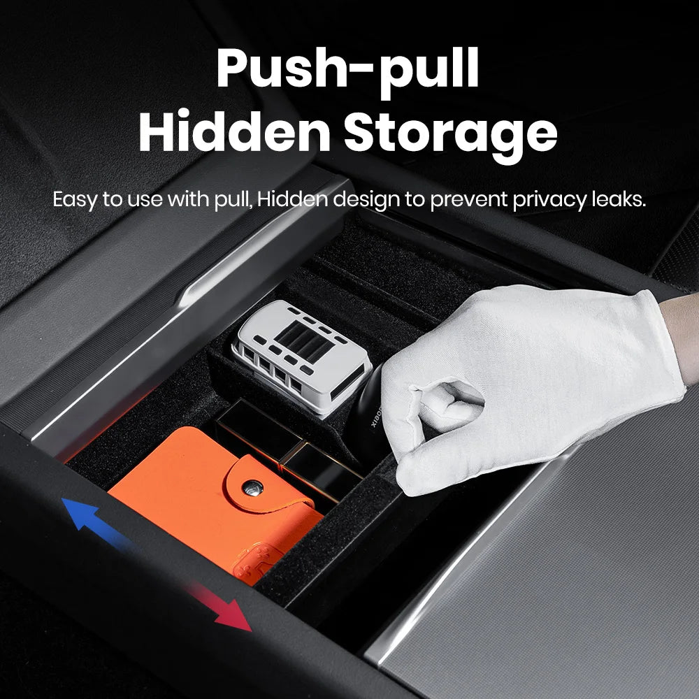 Tesla Model 3 Highland & Y Juniper Hidden Center Console Organizer