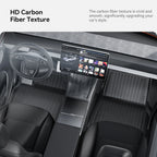 Tesla Model Y Juniper 2026 Carbon Fiber TPE Floor Mats & Trunk Liners