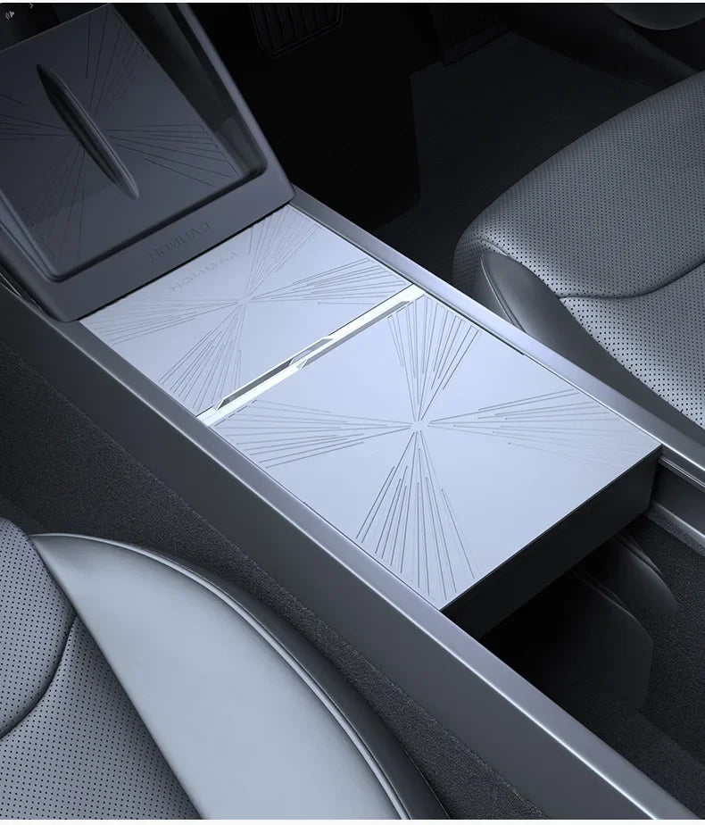 Tesla Model Y Juniper/Model 3 2025 Panel Sticker Central Control Water Cup Holder Protective Film Anti-slip Pads Interior