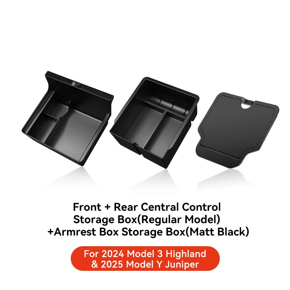 Tesla Model 3 Highland & Y Juniper Hidden Center Console Organizer