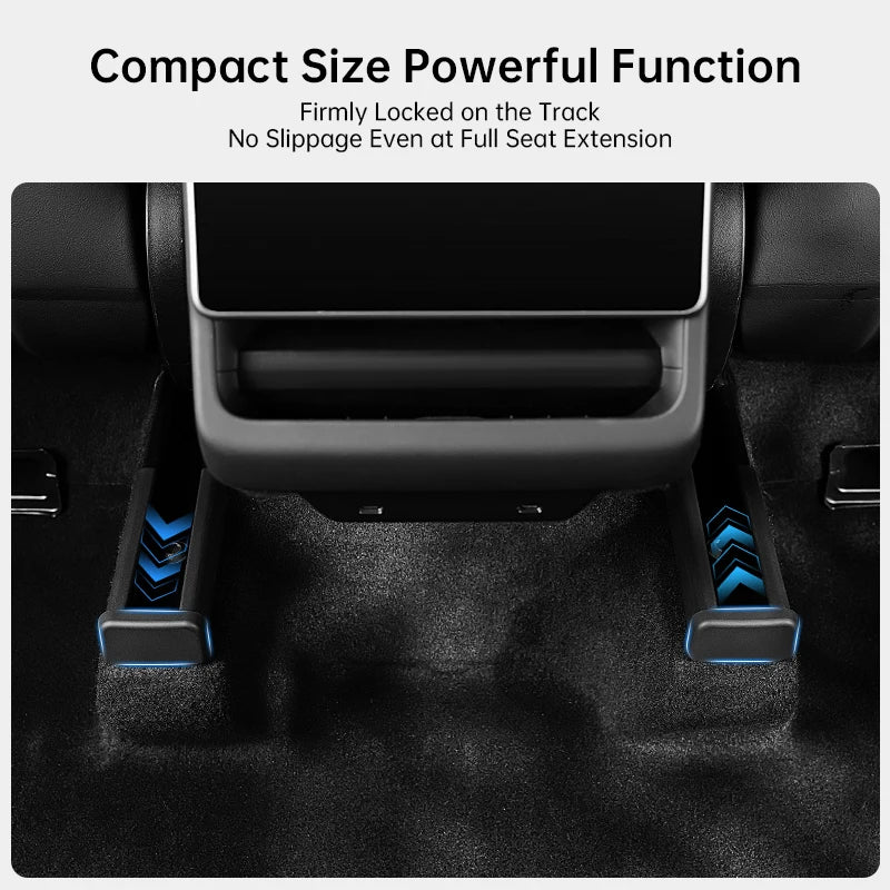 Tesla Model 3/Y Seat Rail Cover Protectors (4 or 8 Pack) - 2021-2026
