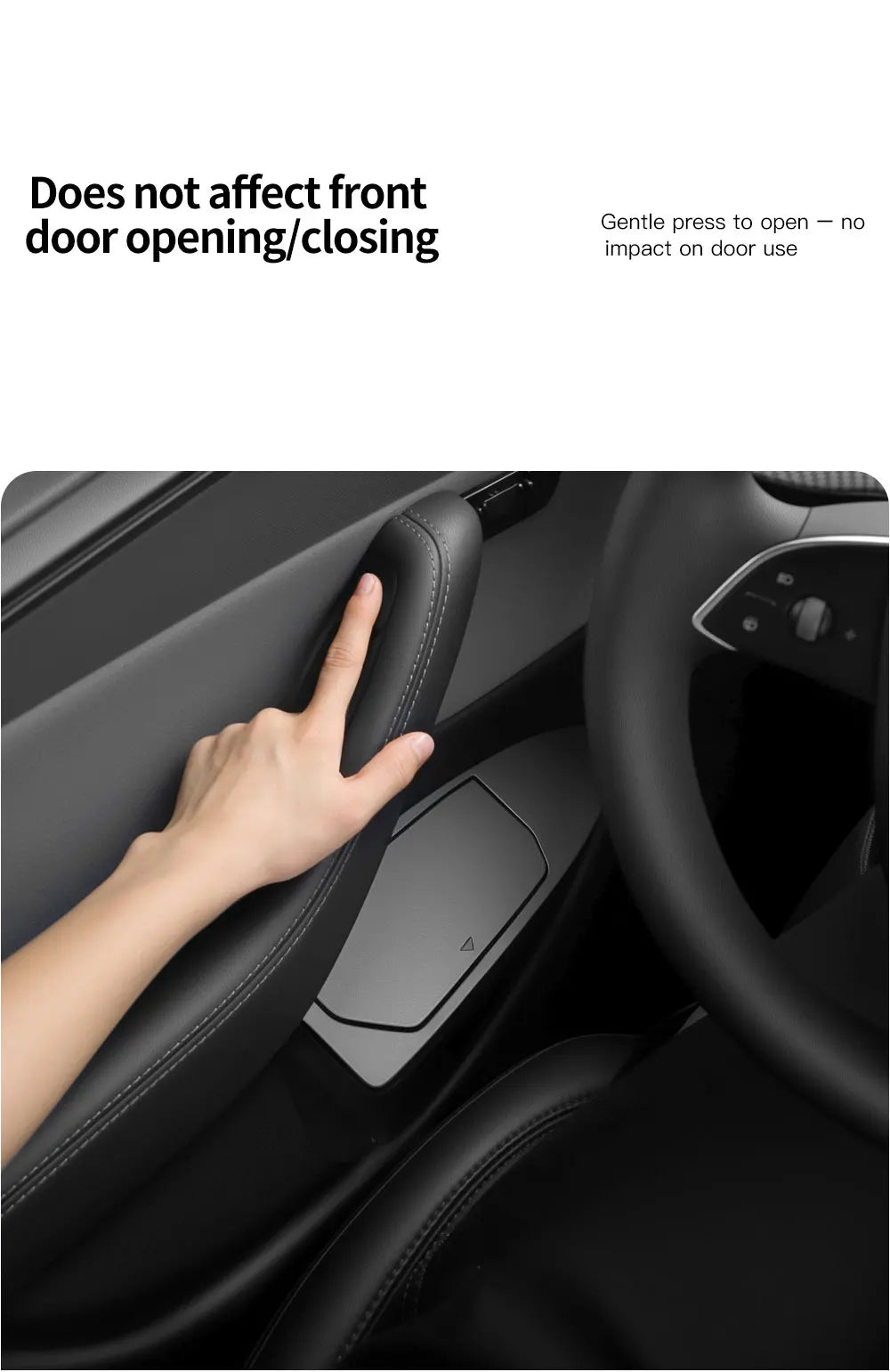 Front Door Storage Trash Can for Tesla Model Y Juniper 2025 Car Door Storage Box Multi Functional Storage Box Car Accessories