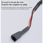 Tesla Model 3/Y/3 Highland Car Door Warning Light Auto Opening Door Anti-collision Sensor Strobe Flashing Alarm Signal Light