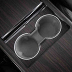 Tesla Model X Model S 2023-2025 Storage Beverage Cup Holder Cup Stopper Holder Center Console Cover Interior Accessories