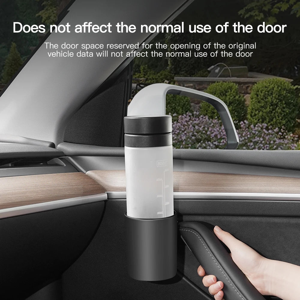 Tesla Model 3/Y Door Side Cup Holder Inserts (4-Piece Set) - TPE