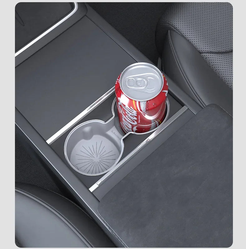 Tesla Model Y Juniper/Model 3 2025 Panel Sticker Central Control Water Cup Holder Protective Film Anti-slip Pads Interior