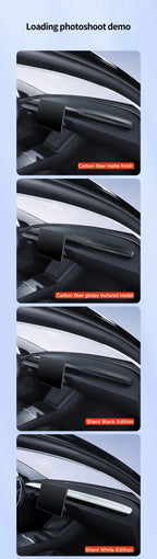 Tesla Model 3 Highland Model Y Dashboard Trim Carbon Fiber Cover Strip