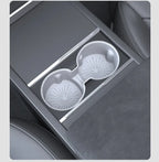 Tesla Model Y Juniper/Model 3 2025 Panel Sticker Central Control Water Cup Holder Protective Film Anti-slip Pads Interior
