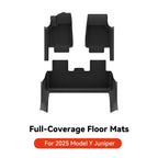 Tesla Model Y Juniper 2026 TPE Floor Mats with Door Sill Protection