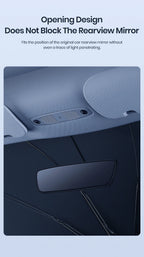 Tesla Model 3 Y Windshield Sunshade 360° Rotatable UV Ray Protector
