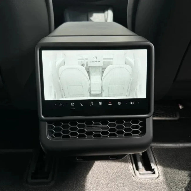 Tesla Model 3 Model Y Juniper 2025+ Armrest Console Cover Rear Air Vent Mask Holder Rear Protection Kick Panel Interior Trim Main Image