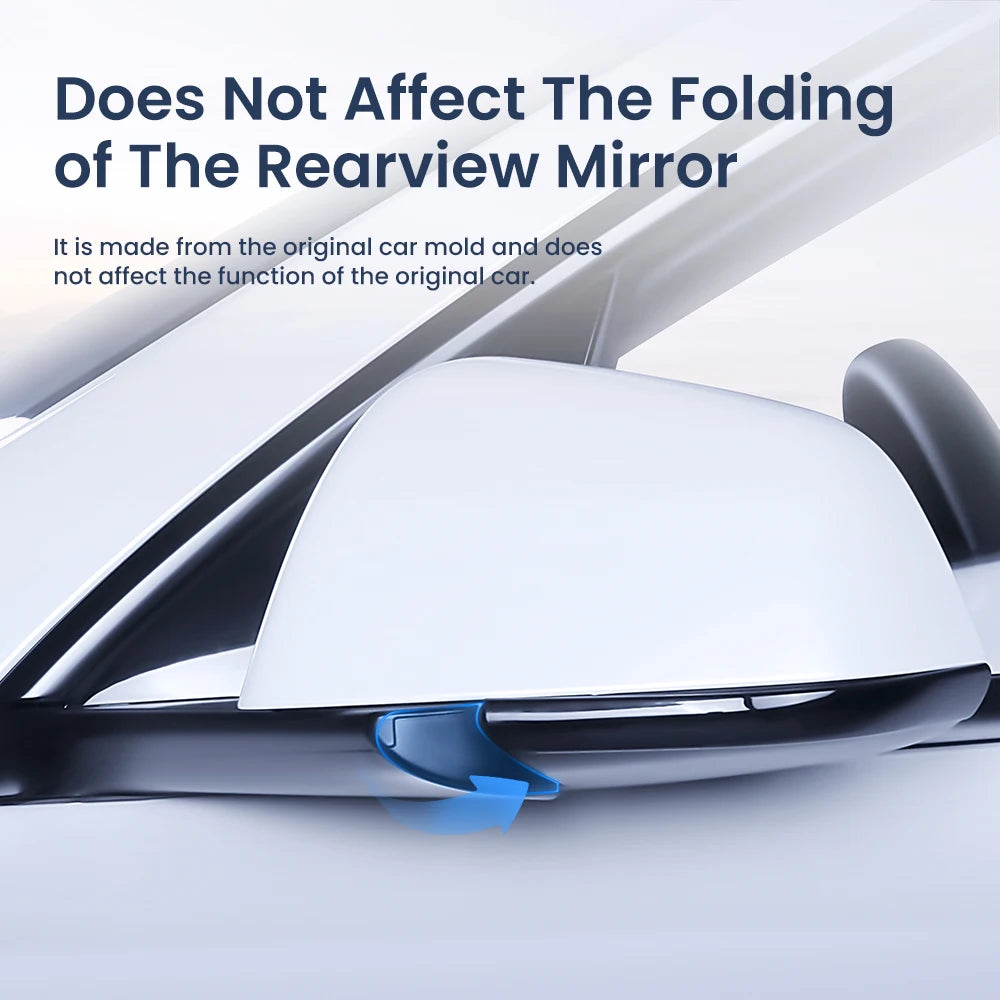 Car Rearview Mirror Protector For Tesla Model 3 Y Highland Juniper 2021-2025 Mirror Protector Vehicle Anti-collision Strip