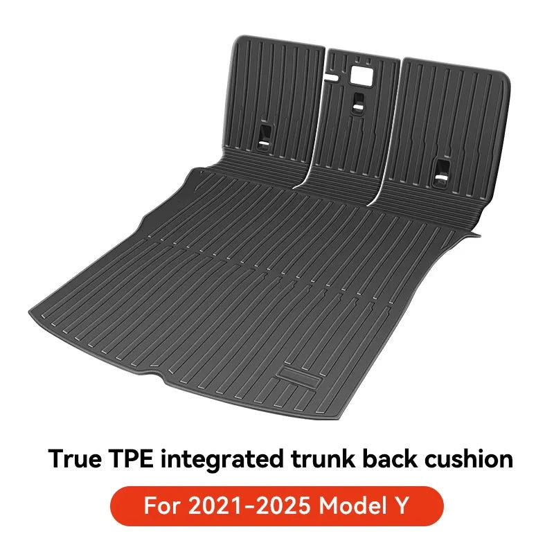 Tesla Model Y Juniper 2026 TPE Floor Mats with Door Sill Protection