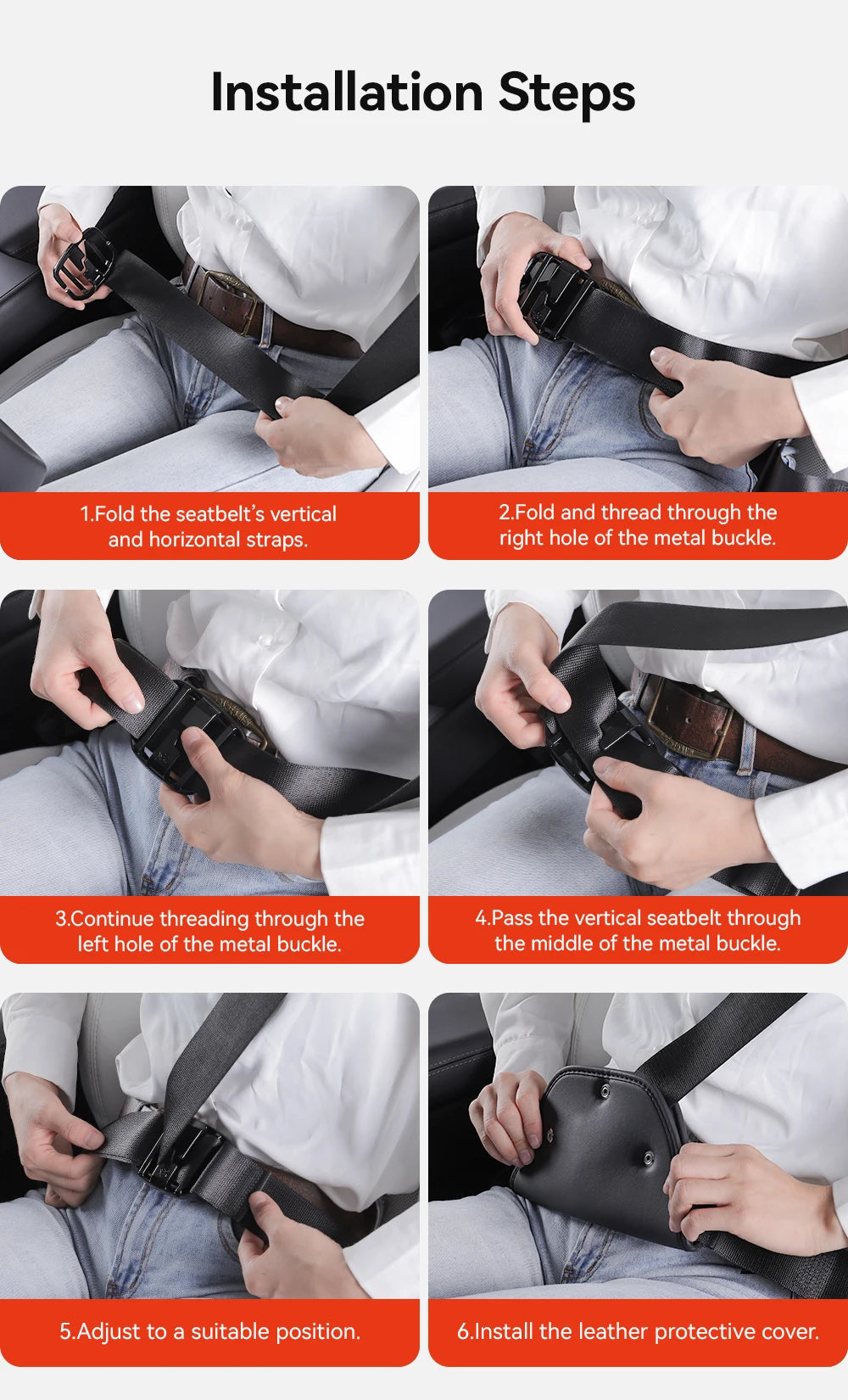 Universal Seatbelt Adjuster Neck Guard for Tesla Model 3 Y All Cars