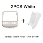 Tesla Model 3 Model Y Juniper 2025+ Armrest Console Cover Rear Air Vent Mask Holder Rear Protection Kick Panel Interior Trim