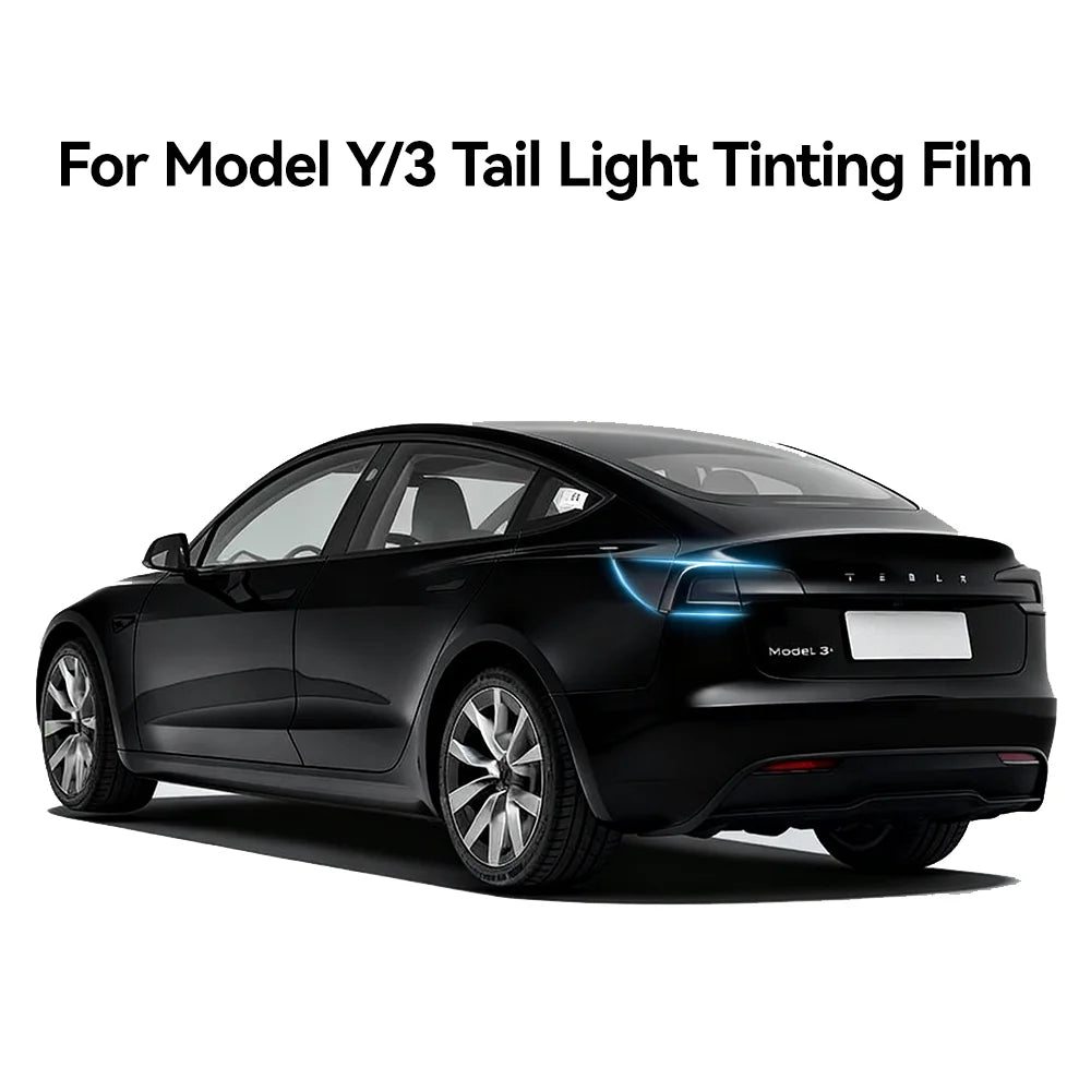 Tesla Model 3 Highland Smoked TPU Headlight Protection Film (2024+)