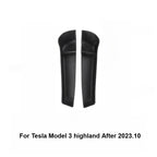 4Pcs Door Tray Organizer for Tesla Model Y Juniper Model 3 2017-2025+ Accessories Door Slot Tray Organizer Door Side Storage Box