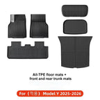 Model Y 25+ Juniper - All-TPE Floor Mats + Trunk Set (6 Pcs)